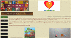 Desktop Screenshot of lien-art-gallery.com