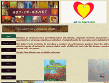 Tablet Screenshot of lien-art-gallery.com